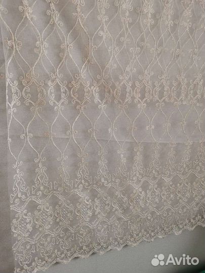 Новый красивейший Тюль в стиле Барокко 7м*2.84м