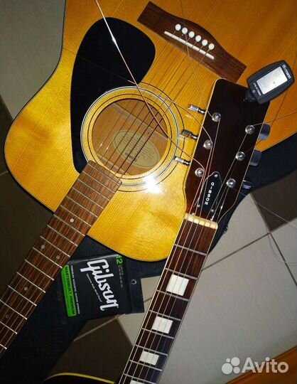 Акуст япония'80г. Winer и81г.Yamaha FG-332