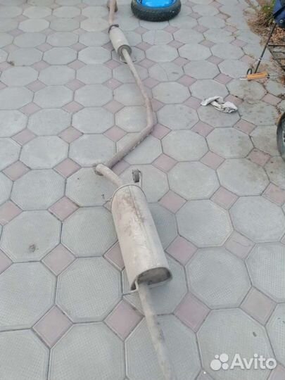 Глушитель шевроле авео