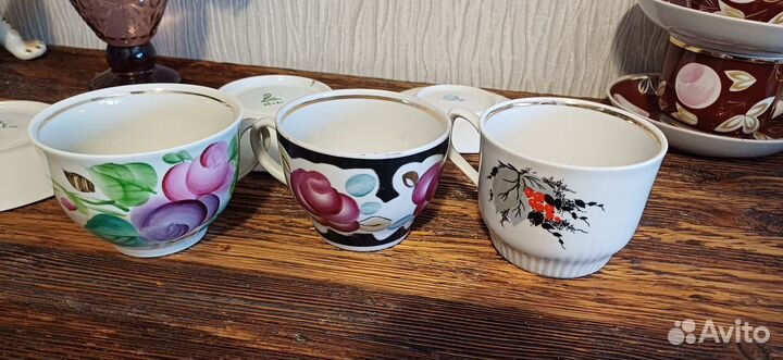 Чайные пары времен СССР