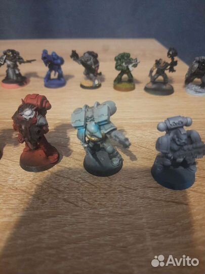 Warhammer 40000 миниатюры космадисанты