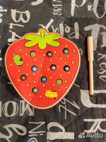 Игрушка магнитные червячки