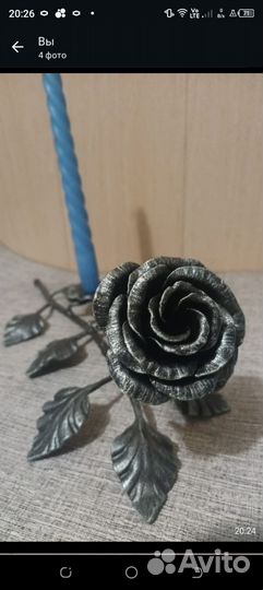 Кованая роза