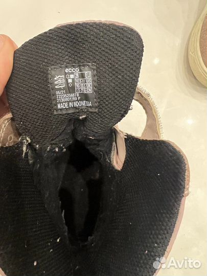 Ботинки ecco 28 р