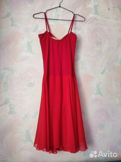 Купальник для танцев красный