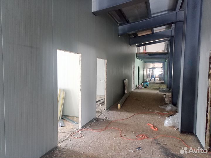 Монтаж сэндвич панелей