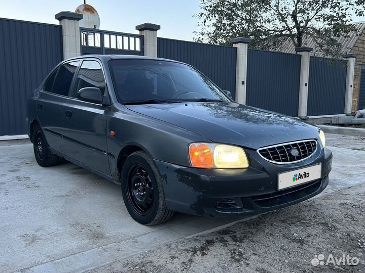Hyundai Accent 1.5 МТ, 2003, 255 000 км