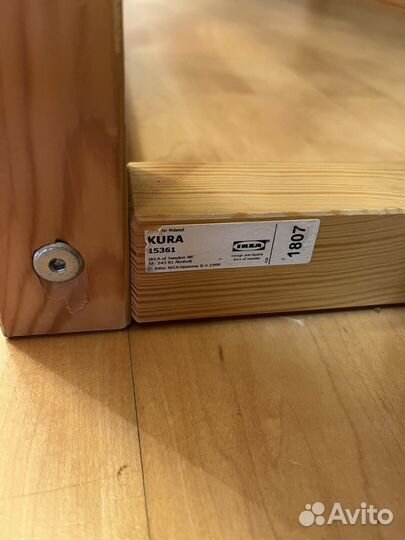 Детская кровать IKEA kura