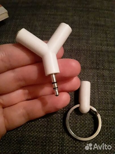 Новый сплитер разветвитель для наушников jack-jack