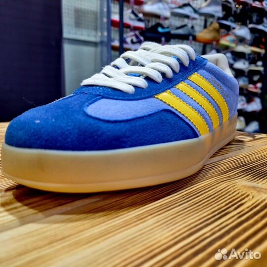 Кроссовки Adidas Gucci x Gazelle Light Blue Suede