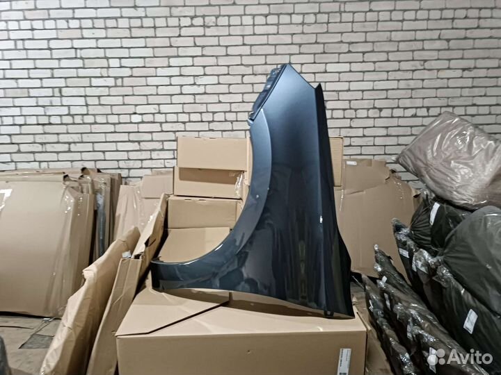 Крыло LADA granta fl левое серебристо темно серый