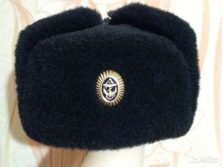 Шапка-ушанка военная, 58 размер