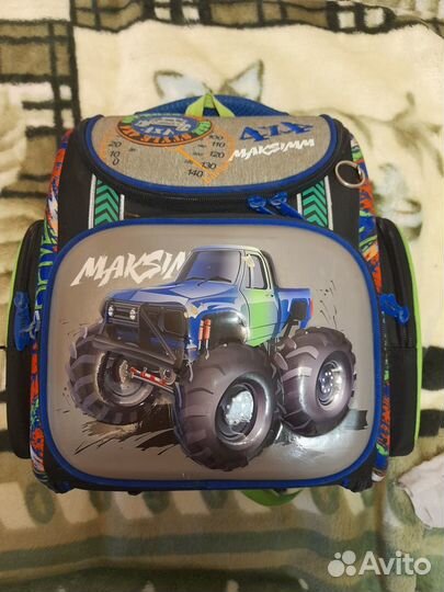 Ранец школьный 3D.для мальчика Maksimm