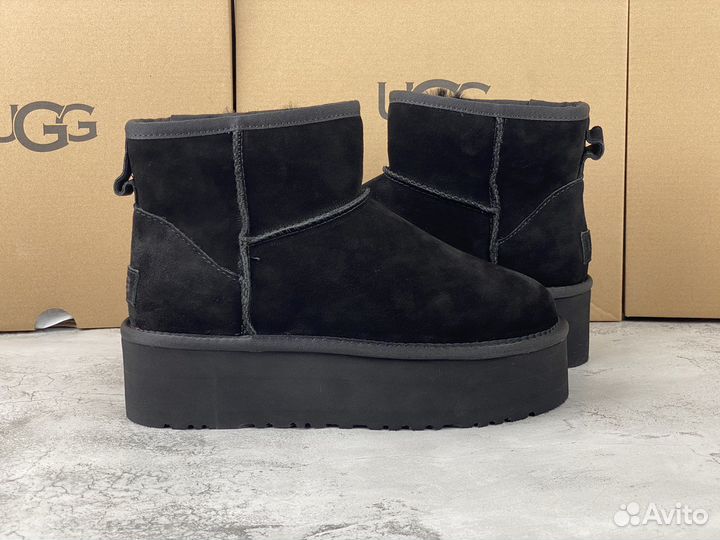 Угги/Ugg Classic Mini Platform Black