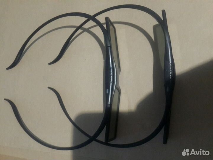 Очки 3d для тв samsung затворного типа 2шт
