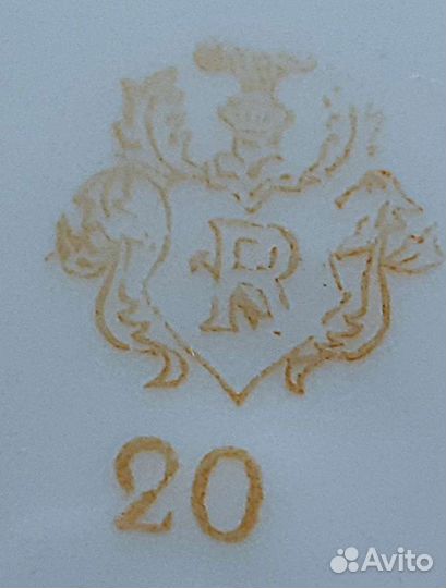 Столовый сервиз Roschutz мейсенский букет гдр