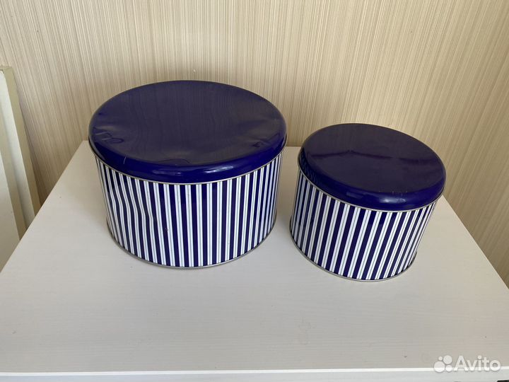 Банки для хранения металлические