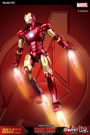 Сборная фигурка Marvel Iron Man Железный человек