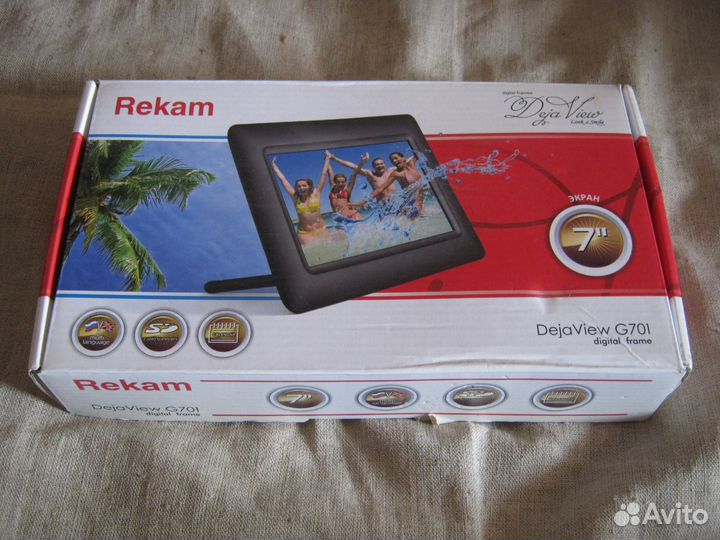 Цифровая рамка Rekam Deja View G701 (7'')
