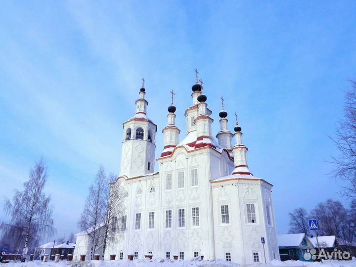 Экскурсия — Тотьма — Тотьма - город купцов и морех