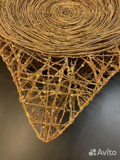 Ваза под фрукты конфеты новогодняя