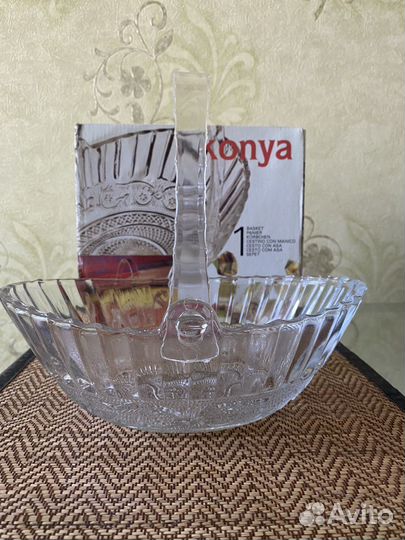 Конфетница Конья, стекло