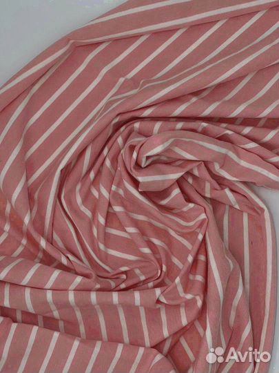 Ткань Кулирка полоска / опт