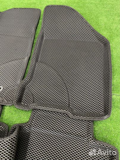 Коврики 5D 3D Эва EVA Лада веста vesta c бортиками