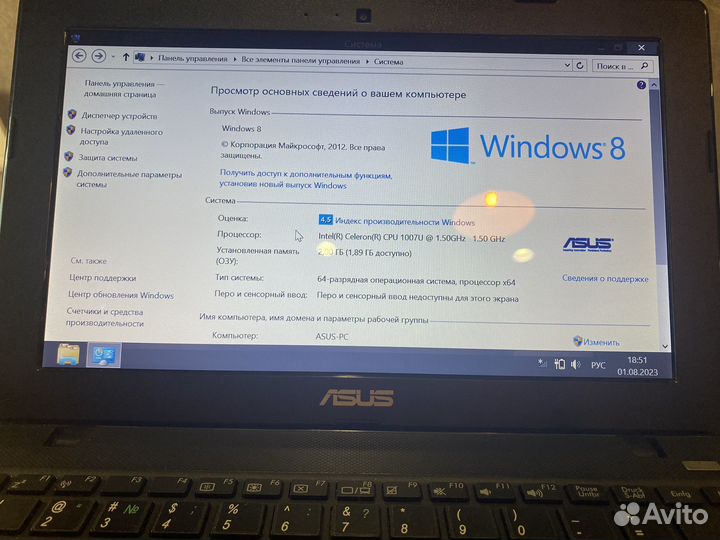 Нетбук asus x200ca