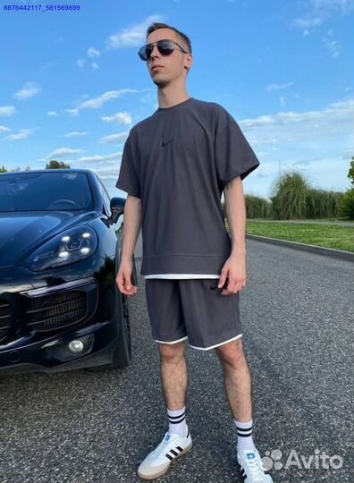 Спортивный костюм шорты и футболка Nike (Арт.19825