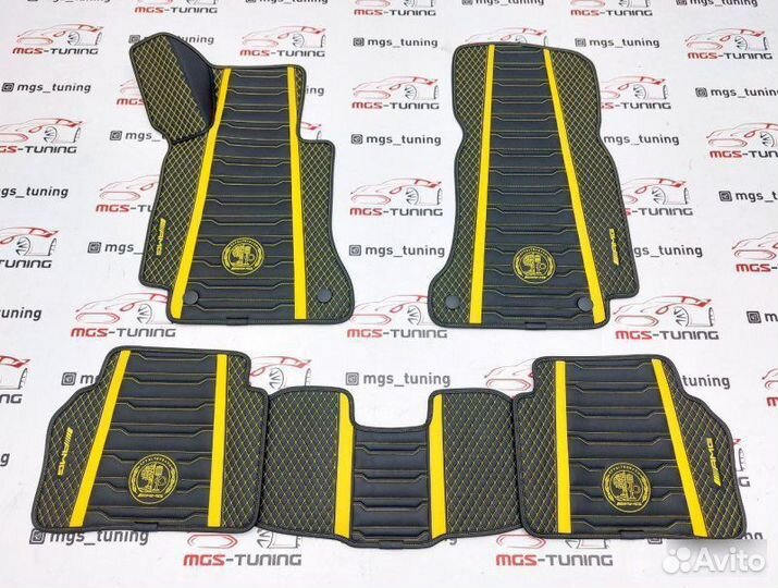 Коврики в салон Mercedes AMG GT C190 амг гт
