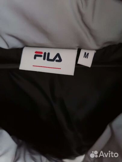 Куртка-бомбер светоотражающая fila оригинальная