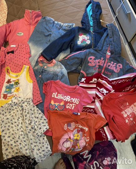 Вещи пакетом на девочку 2-4 года