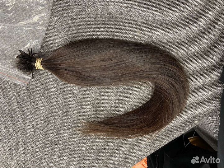 Волосы для наращивания 45 см бу