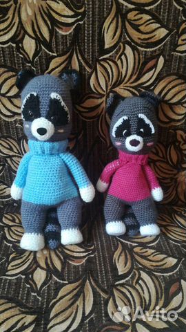 Вязаные игрушки ручной работы