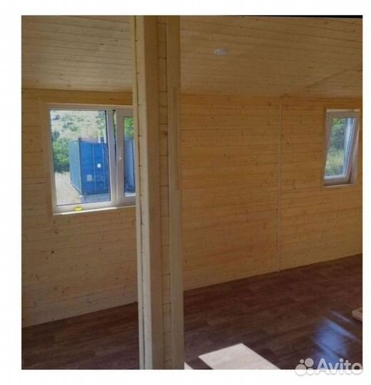 Дом Барнхаус 7х4,8 с террасой NY-073-S833