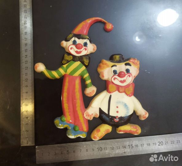 Клоуны игрушка СССР
