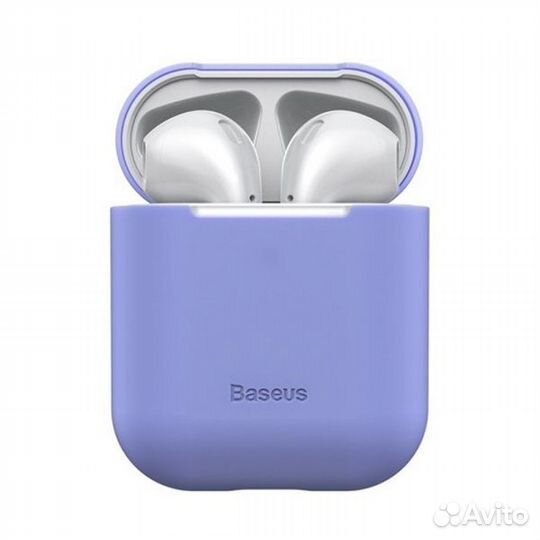 Чехол для AirPods Baseus 1/2 Purple wiappod-BZ05