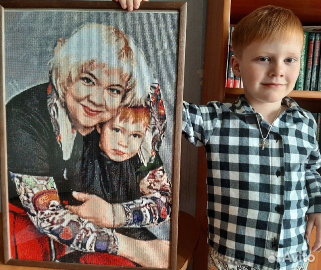 Алмазная мозаика по фото - производство