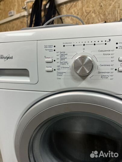 Стиральная маши whirlpool 6 kg awsx63213 в разбор