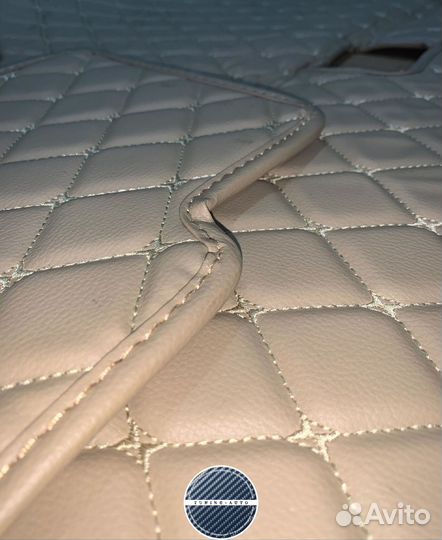 Ковры багажника Lexus LX570 7 мест (бежевые)