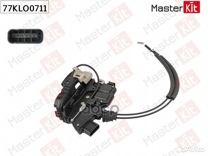 Замок двери зад. прав. Kia sorento (XM) 2009