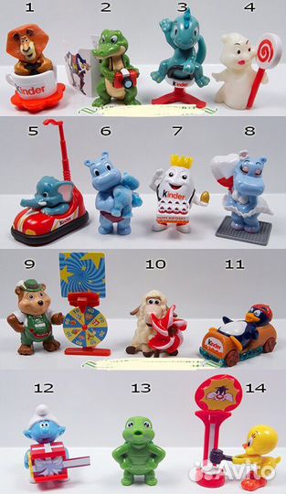 Коллекция Киндер Юбилей