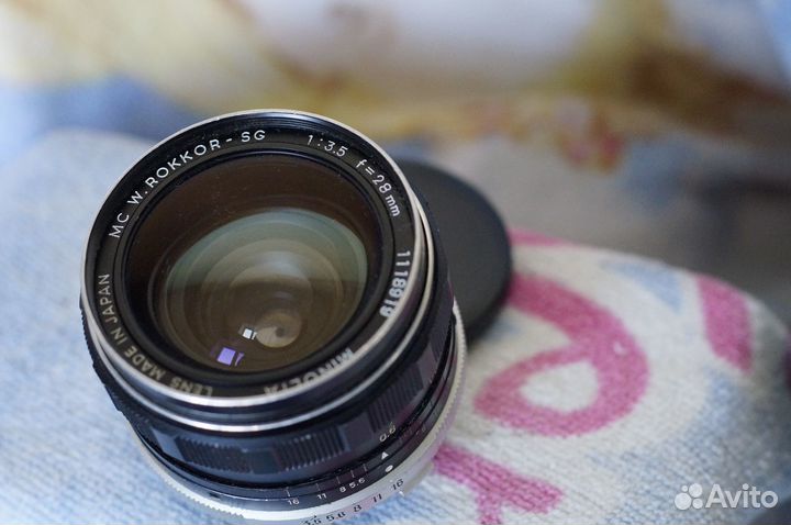Объектив Минольта 28мм ф 3,5
