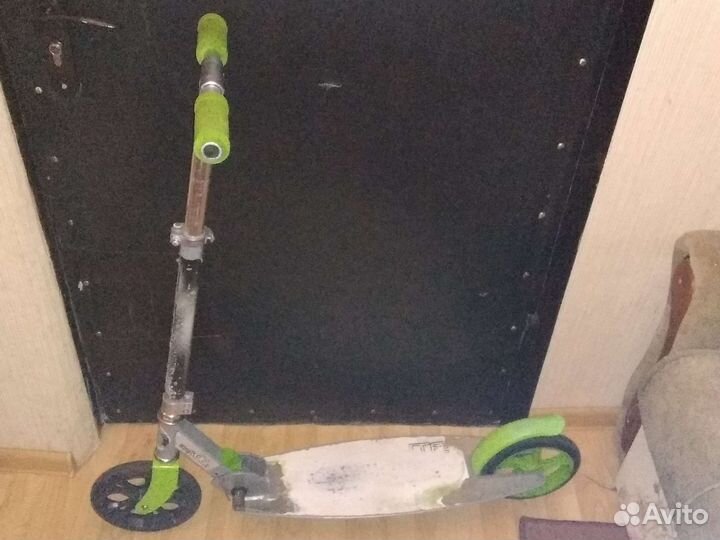 Самокат более 100кг. и с амортизатором до 80кг