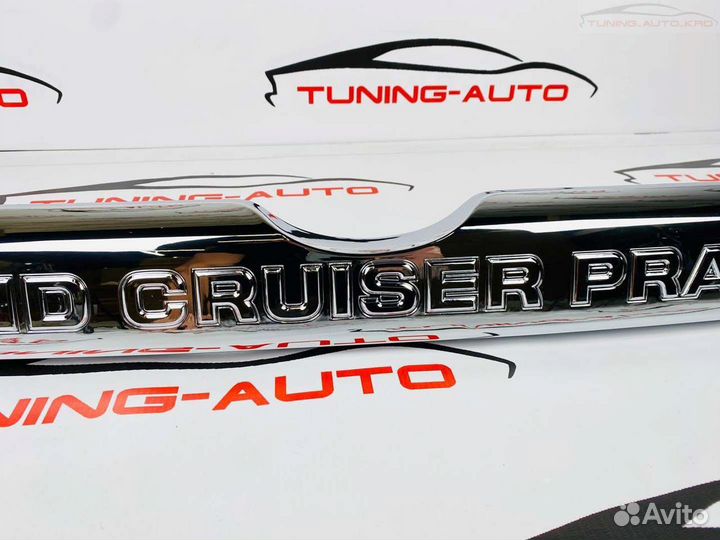 Накладка на 5-ю дверь Toyota LC Prado 150 N2406