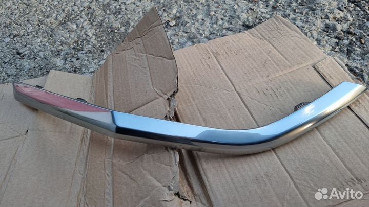 Молдинг заднего бампера Santa fe 4 левый