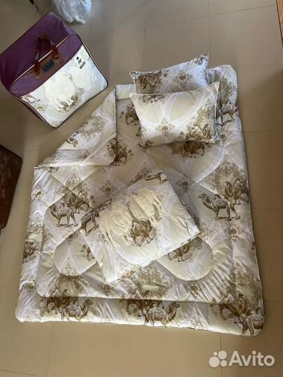 Комплект одеяло, наматрасник, полушки