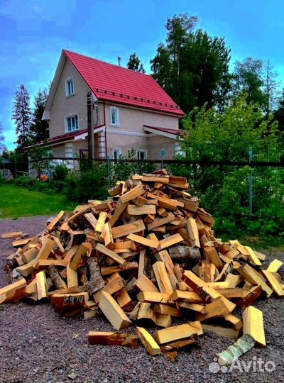 Дрова Ольха от 1 куба с доставкой в Выборге любого