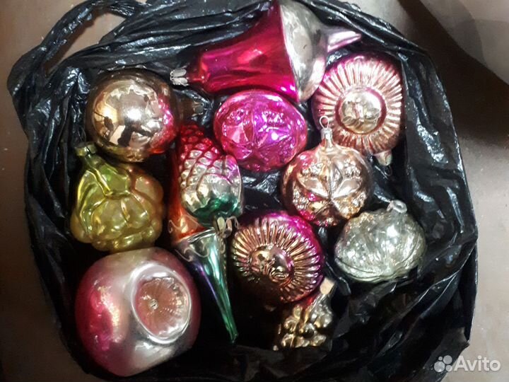 Елочные игрушки СССР